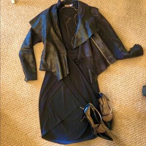 EUC Date night tulip skirt dress from JustFab